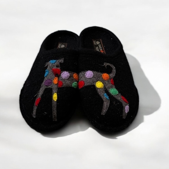 HAFLINGER Doggy Wool Slippers size 39 - Picture 4 of 7
